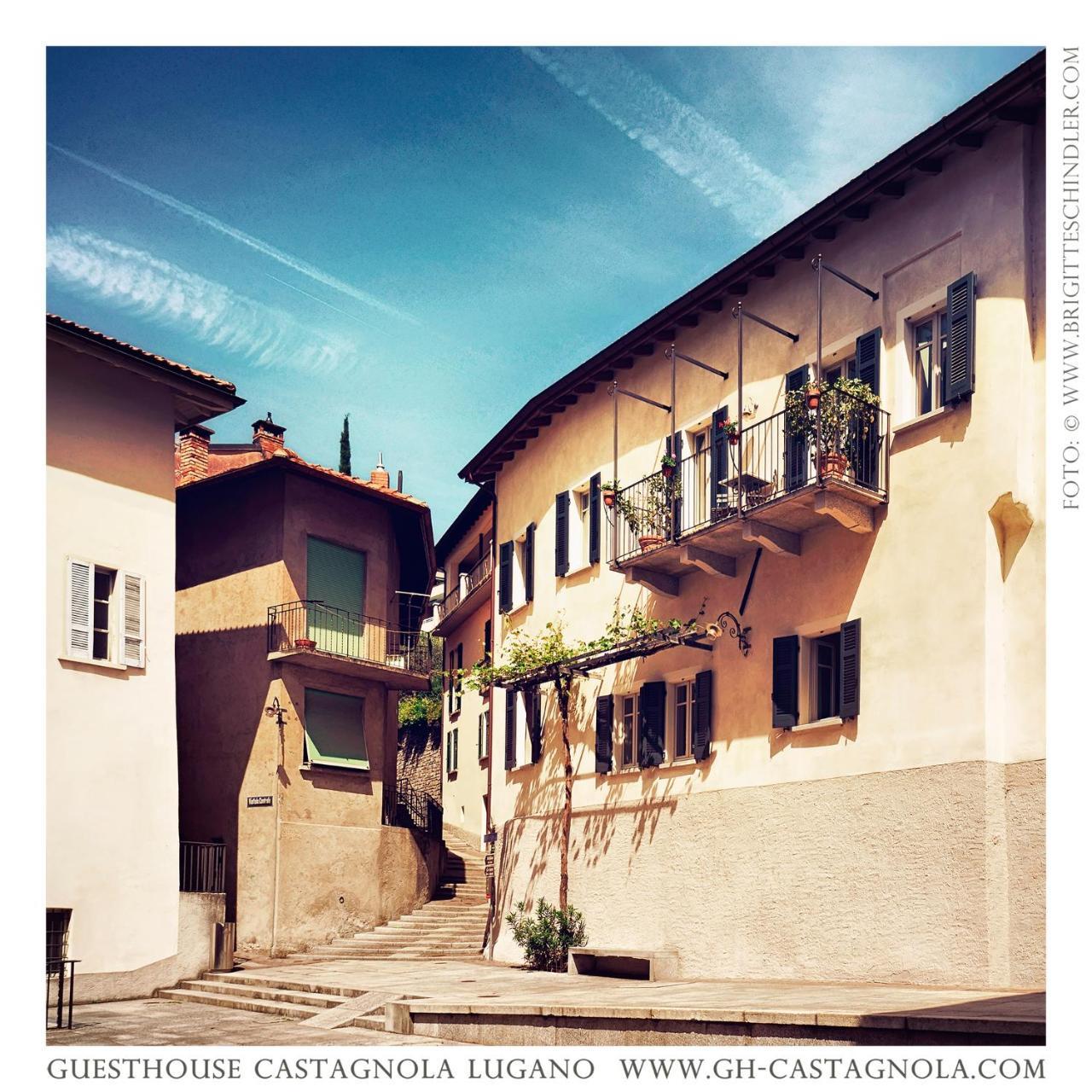 Guesthouse Castagnola Lugano Esterno foto